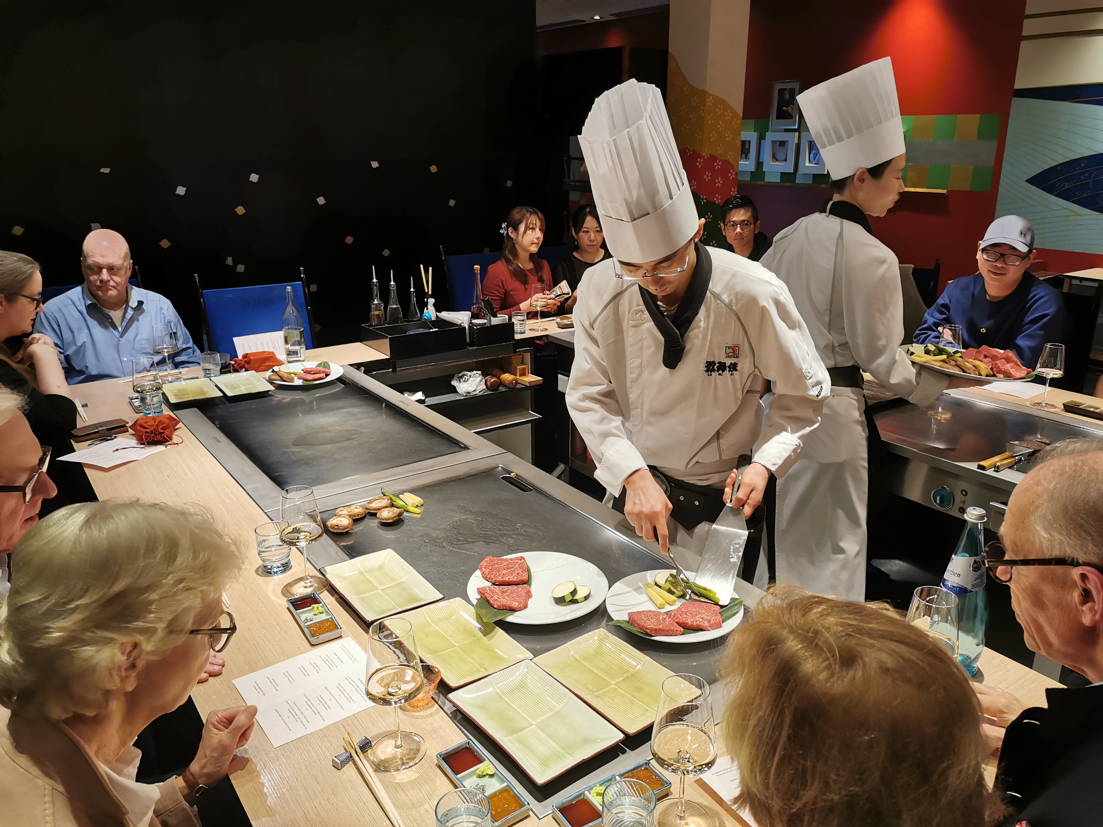 ディナーの様子