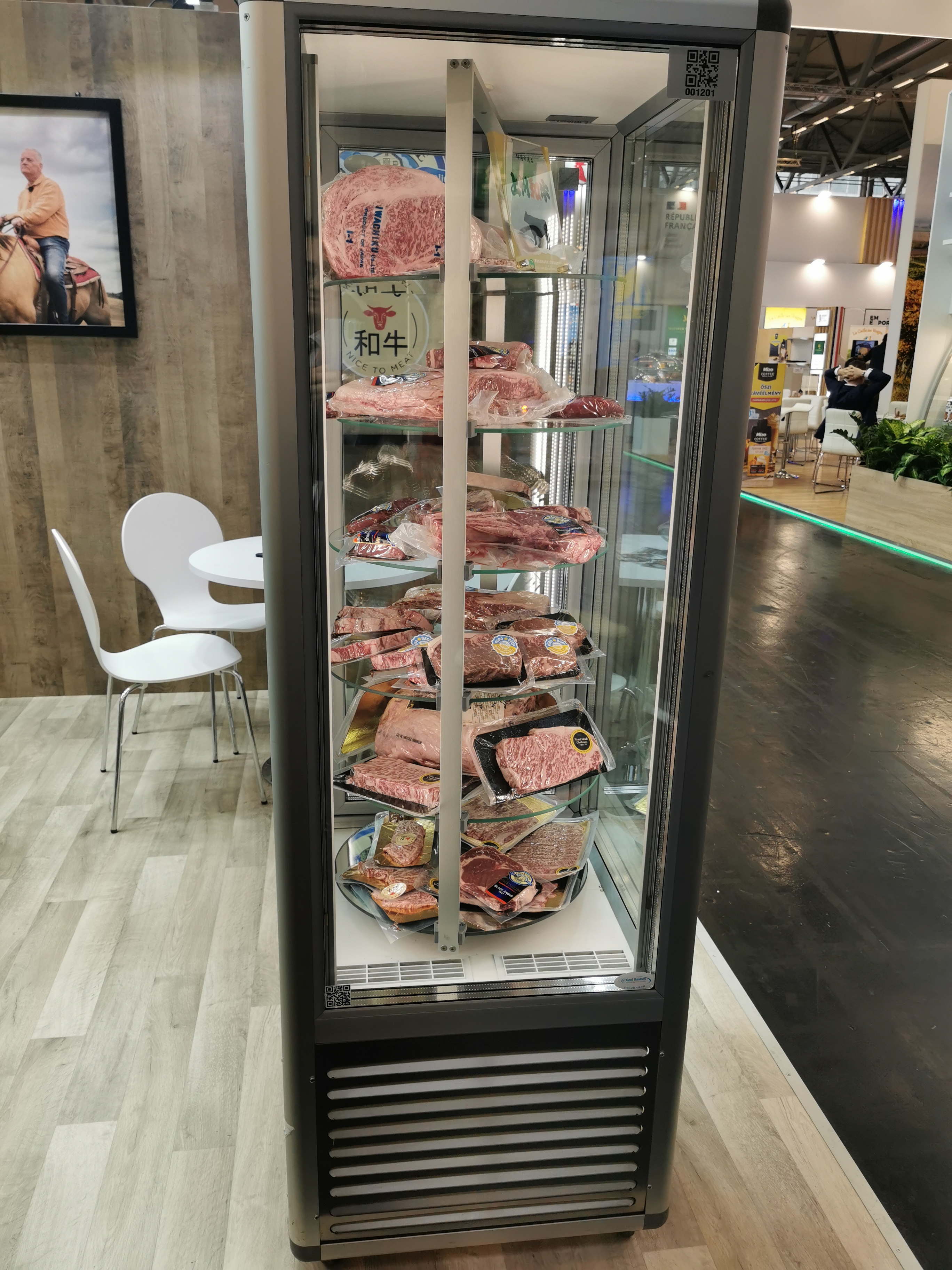 和牛肉展示